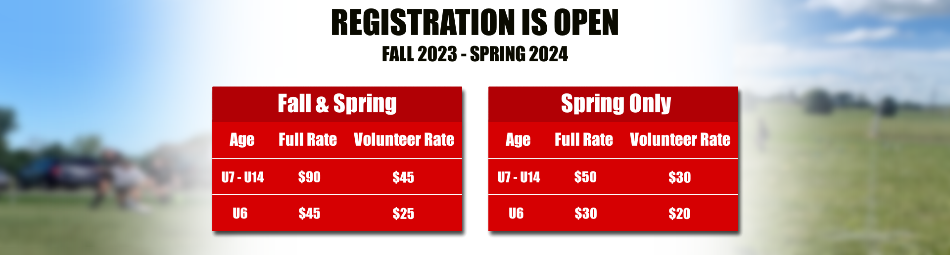 Register by June 15th for Guaranteed Spot!