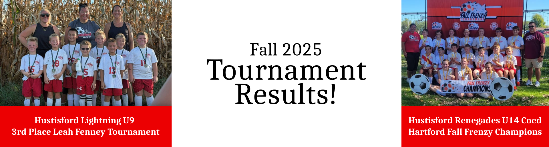 Fall Tournament Results